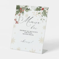 Snow in Love Mimosa Bar Bridal Shower