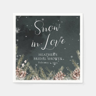 Snow In Love Napkin