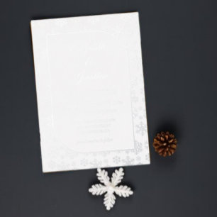 Snow In Love Winter Wedding