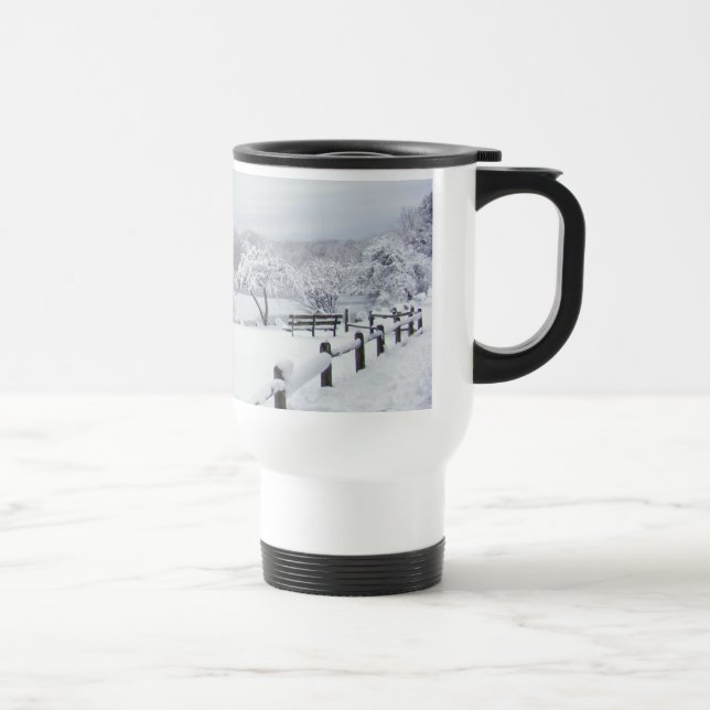 Snow in the Park ~ mug (Right)