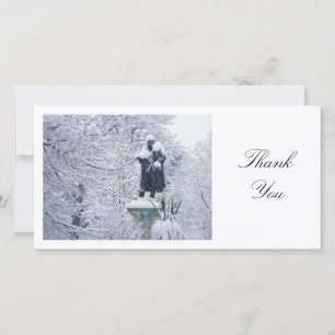 Snow in the Park - Thank You Card