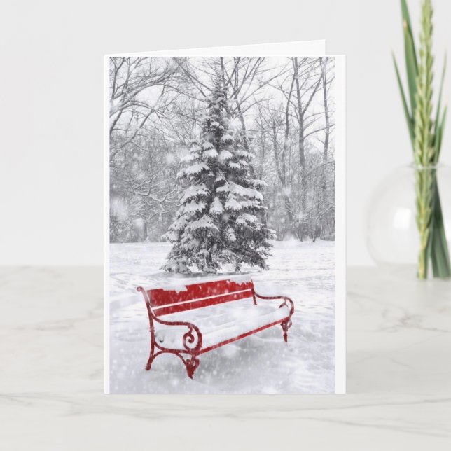 SNOW IS SO BEAUTIFUL-HOPE YOUR CHRISTMAS IS TOO CARD (Front)