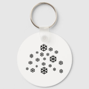 Snow Keychain
