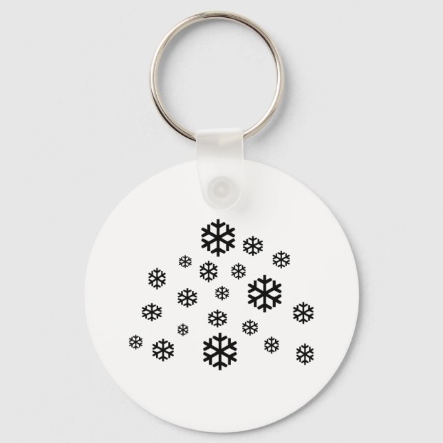 Snow Keychain (Front)