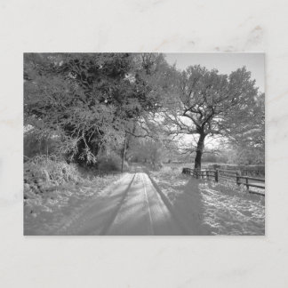 Snow Landscape: Cheshire Postcard