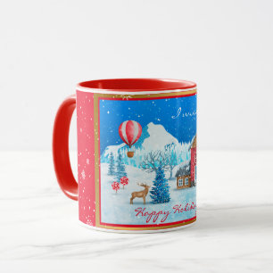 Snow Landscape Customize Mug