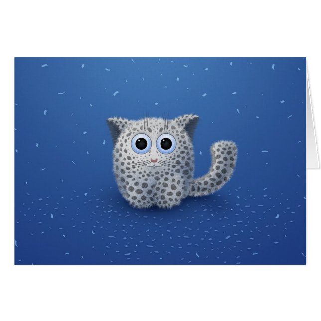 Snow Leopard (Front Horizontal)