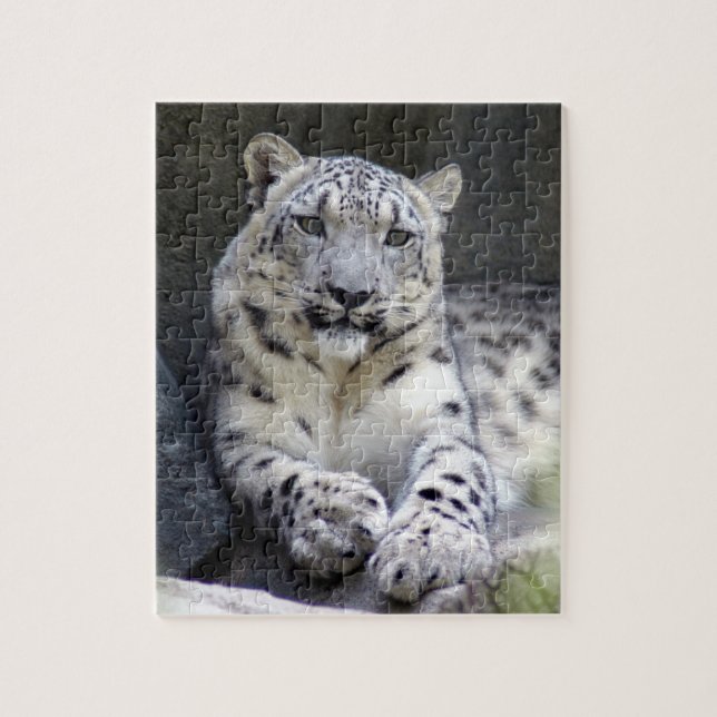 snow leopard 27 jigsaw puzzle (Vertical)