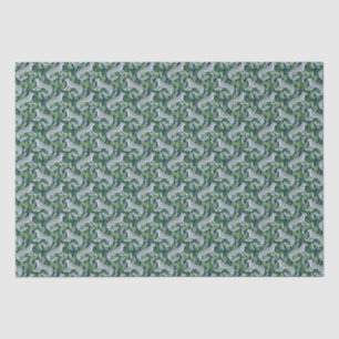 Snow Leopard and Lily of the Valley Tissue Paper