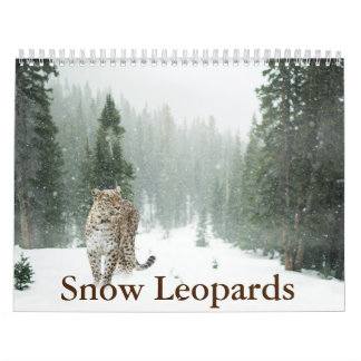 Snow Leopard Calendar