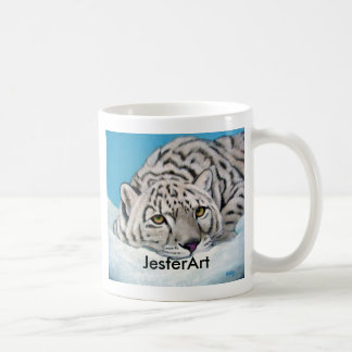 SNOW LEOPARD COFFEE MUG