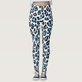 Snow Leopard Elegance Leggings