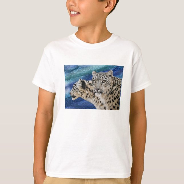 Snow Leopard Habitat T-Shirt (Front)