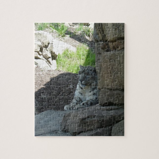 Snow Leopard Jigsaw Puzzle (Vertical)