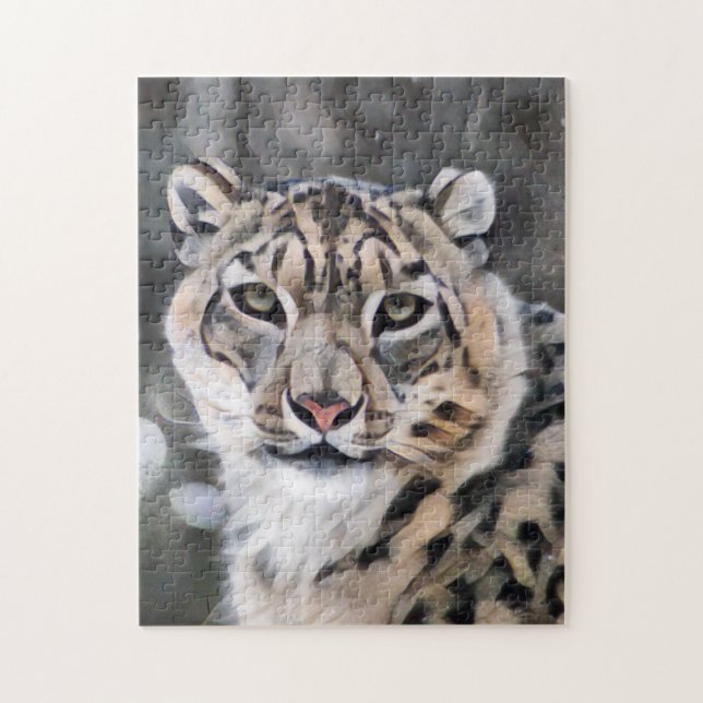 Snow Leopard Jigsaw Puzzle (Vertical)