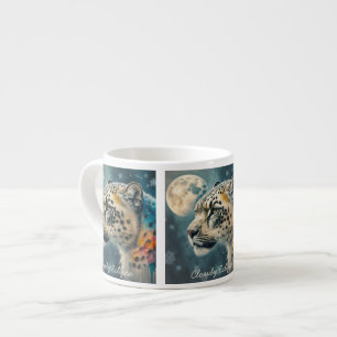 Snow Leopard Moon Specialty Mug