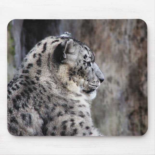 Snow Leopard mousepad (Front)