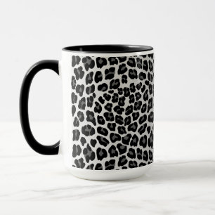 Snow leopard mug