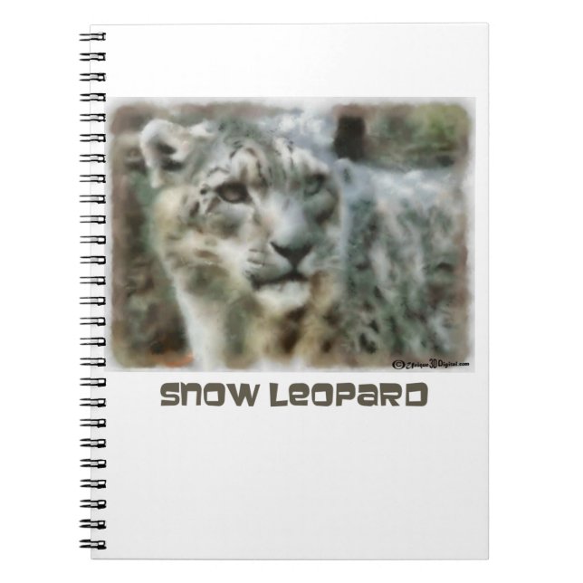 Snow Leopard Notebook (Front)