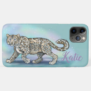 Snow Leopard~Personalized iPhone 11 Pro Max Case