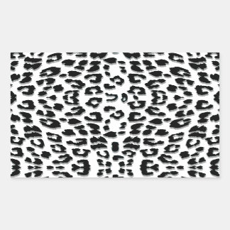 Snow Leopard Print Custom Sticker