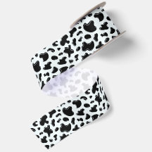 Snow Leopard Print Icy Blue Animal Spots Pattern