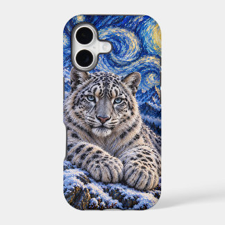 Snow Leopard Starry Night – Blue Mountain Wildlife
