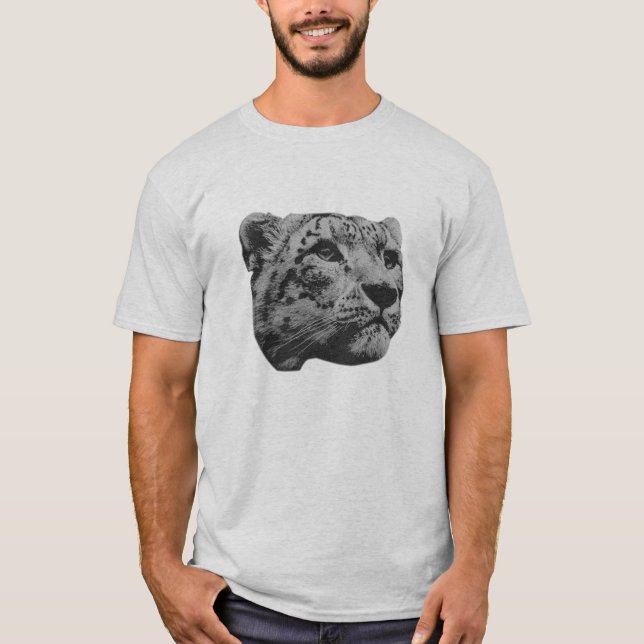 Snow leopard T-Shirt (Front)