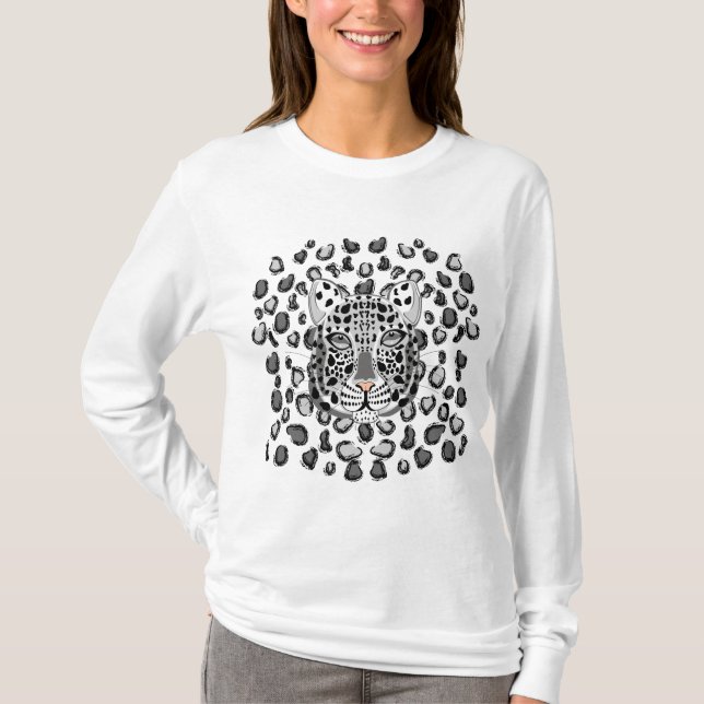 Snow Leopard T-Shirt (Front)