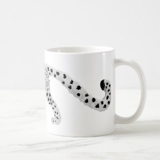 Snow Leopard with Snowflake Markings Mug