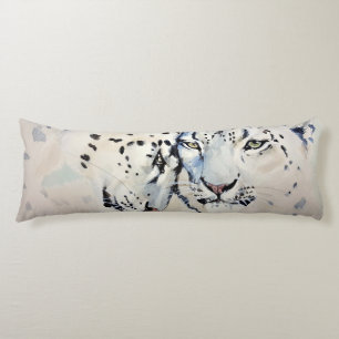 Snow Leopards Body Pillow