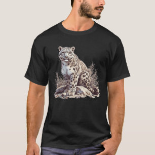 Snow Leopards Lovers Snow Leopard  T-Shirt