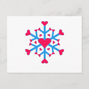 Snow Love - Postcard - Horizontal