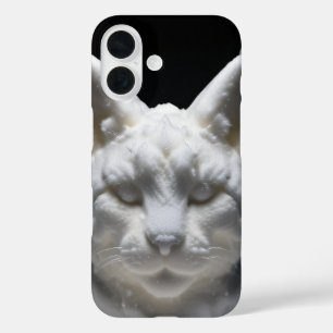 Snow Lynx Majesty iPhone 16 Case