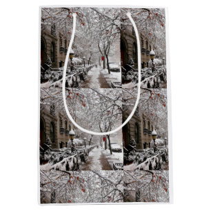 Snow Magic on 23rd St NYC Medium Gift Bag