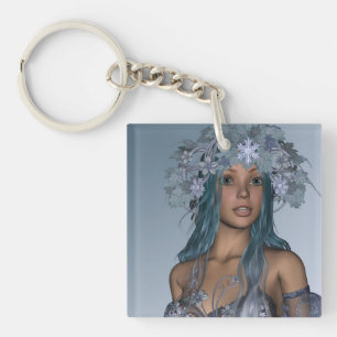 Snow Maiden Keychain