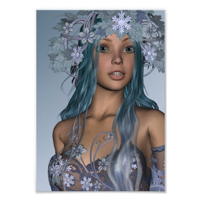 Snow Maiden Photo Print (Front)