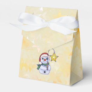 Snow Man Favor Box