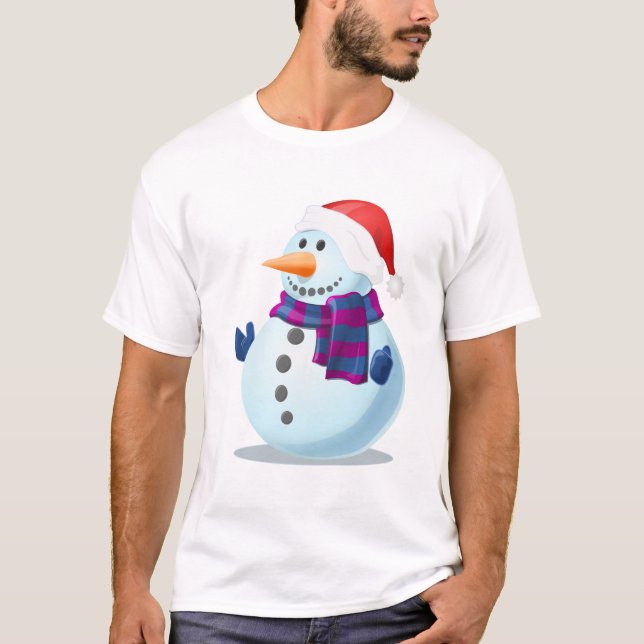 snow man T-Shirt (Front)