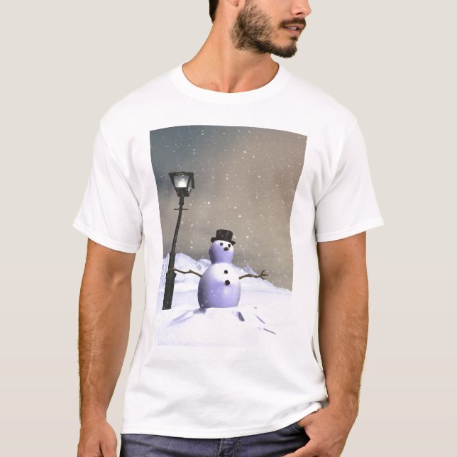 Snow Man T-Shirt (Front)
