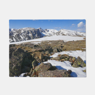 Snow Melting on the Rocky Mountains Doormat