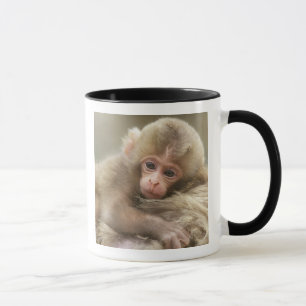 Snow Monkey Baby, Jigokudani, Nagano, Japan 2 Mug