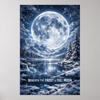 SNOW MOON POSTER