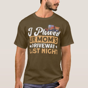 Snow Motif for Snow Plow Driver741 T-Shirt