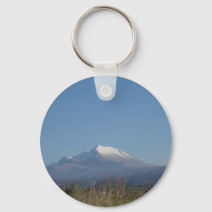 Snow Mountain Keychain