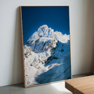 Snow Mountain Poster