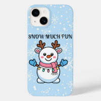 Snow Much Fun | Cute Snowman Phone Case