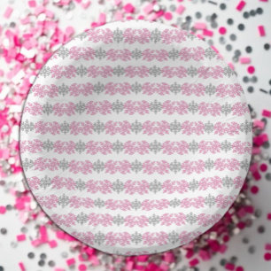 Snow Much Fun To Be One Winter 1st Birthday Paper Plate