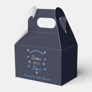 Snow Much Love Baby Shower Favor Box