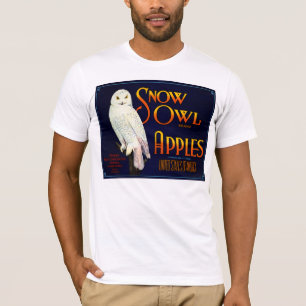 Snow Owl Apples T-Shirt